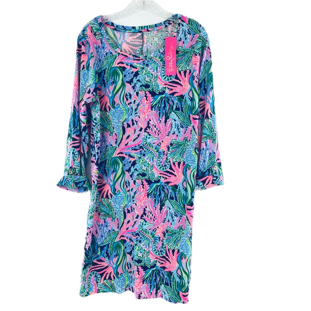 Lilly Pulitzer XL Linden Dress - Bringing Mermaid Back - New with Tags!